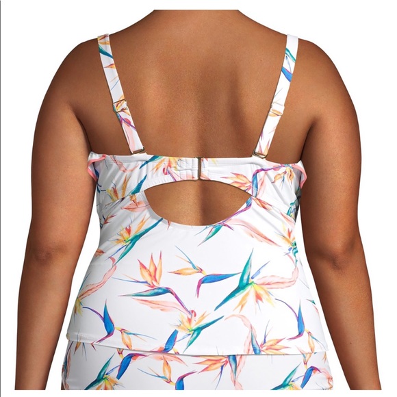 Time and Tru Tankini Swimsuit Top - Picture 4 of 5